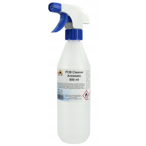 PCB CLEANER DO CZYSZCZENIA PŁYTEK DRUKOWANYCH PO TOPNIKU SPRYSKIWACZ 500ml