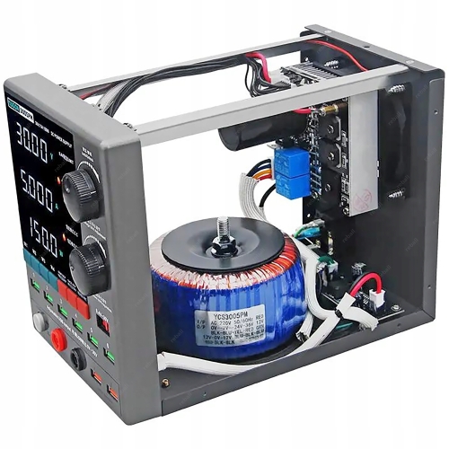 SERWISOWY ZASILACZ LABORATORYJNY REGULOWANY TOROID SUGON 3005PM 30V 5A USB