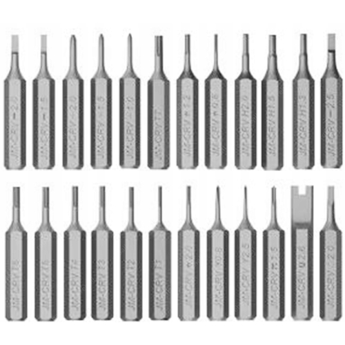 ZESTAW ŚRUBOKRĘTÓW PRECYZYJNYCH BITÓW TORX JAKEMY JM-8178 DO TELEFONÓW 25w1