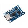 ŁADOWARKA DO OGNIW Li-Ion 1A TP4056 AUTOMATYCZNA AKUMULATORÓW TP4056 USB-C