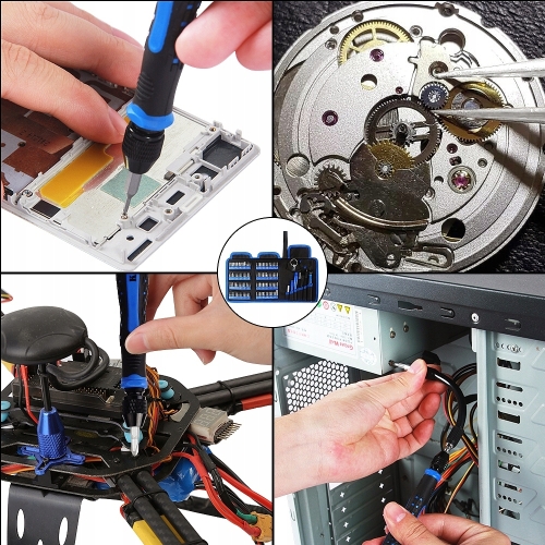 ZESTAW ŚRUBOKRĘTÓW PRECYZYJNYCH BITÓW TORX KAISI K-9126 DO TELEFONÓW 126w1