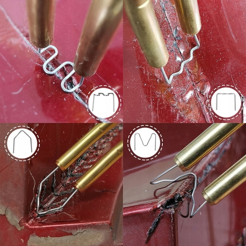 ZSZYWKI ZESTAW ZSZYWEK DO ZGRZEWARKA SPAWARKA PLASTIKU 600szt RÓŻNE RODZAJE