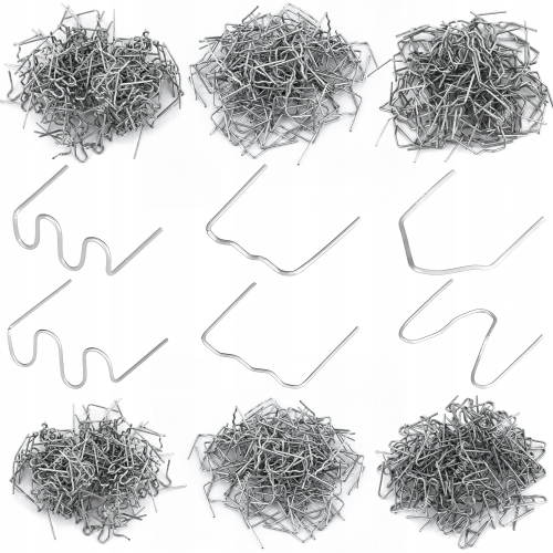 ZSZYWKI ZESTAW ZSZYWEK DO ZGRZEWARKA SPAWARKA PLASTIKU 600szt RÓŻNE RODZAJE