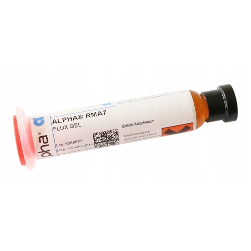 TOPNIK ALPHA RMA7 10g FLUX PASTA LUTOWNICZA ŻEL DO LUTOWANIA BGA SMD