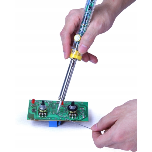 LUTOWNICA PRECYZYJNA KOLBOWA TSL-905C 60W Z REGULACJĄ TEMPERATURY 200-450°C