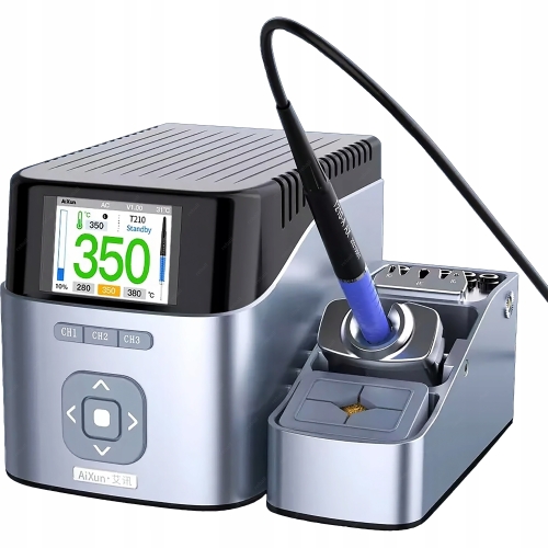 STACJA LUTOWNICZA AIXUN T420 200W + 3 KOLBY T245 T210 T115 + 6 GROTÓW