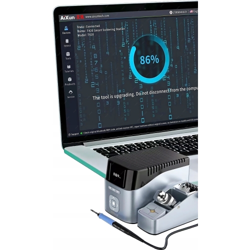 STACJA LUTOWNICZA AIXUN T420 200W + 3 KOLBY T245 T210 T115 + 6 GROTÓW