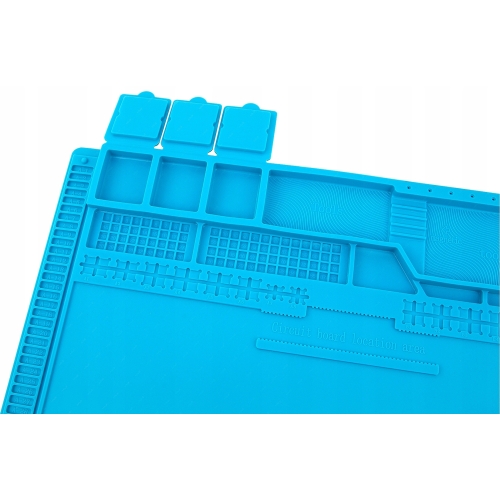 MATA SILIKONOWA IZOLACYJNA PODKŁADKA DO LUTOWANIA 450x300mm S-160C HOTAIR