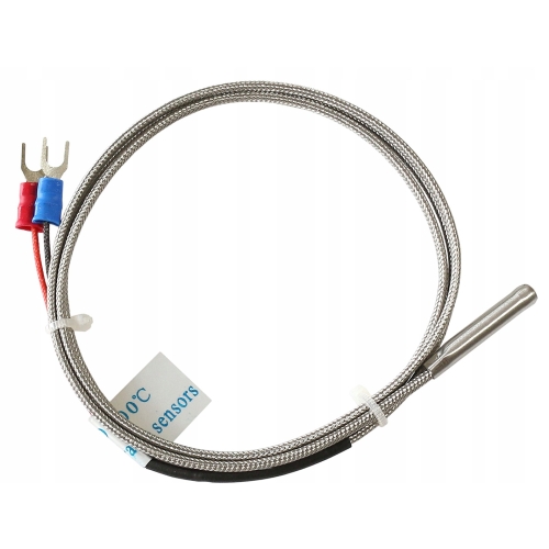REGULATOR TEMPERATURY STEROWNIK REX C100 FK02 V*AN CZUJNIK TYP K 800°C 1,5m