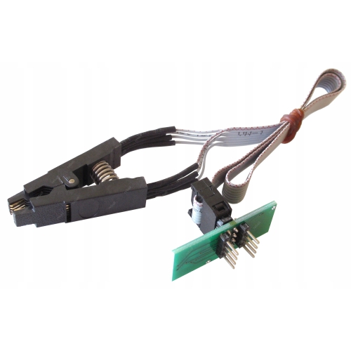 KLIPS POMIAROWY ADAPTER PROGRAMATORA SO8 SOIC8 Z ADAPTEREM SOP8 SOIC8 DIP8