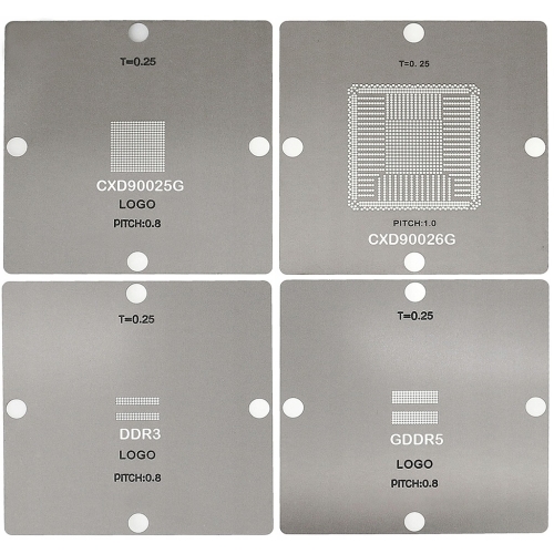 ZESTAW SITA BGA DO KONSOL PS4 4x K4B2G1646E 80x80