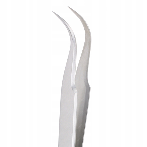 OSTRA MIKRO PĘSETA PINCETA ZAGIĘTA PRECYZYJNA SERWIS BRWI MECHANIC X-15