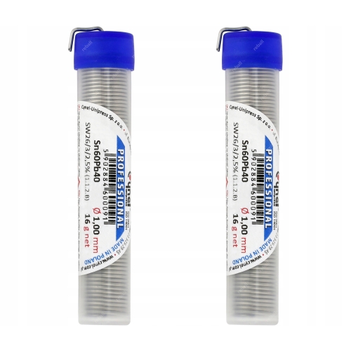 ZESTAW DO LUTOWANIA XL - TOPNIK FLUX AMTECH RMA 223 UV 2X CYNA 2X PLECIONKA