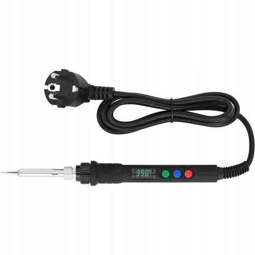 LUTOWNICA PRECYZYJNA KOLBOWA S801B 80W + AKCESORIA LUTOWNICZE ETUI PORADNIK