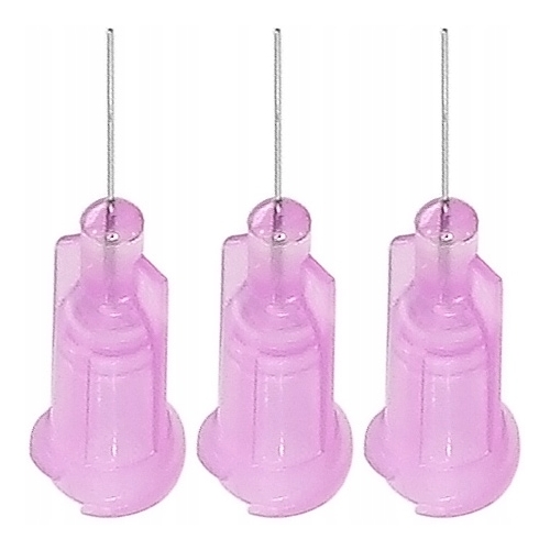 3x IGŁA DOZOWNICZA PROSTA 0,5' PASTY 30G 0,32mm