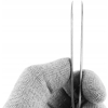 2x PRECYZYJNA PĘSETA PINCETA SA-11 PROSTA+ SA-15 ZAGIĘTA OSTRE 0,2mm TWARDE