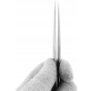 2x PRECYZYJNA PĘSETA PINCETA SA-11 PROSTA+ SA-15 ZAGIĘTA OSTRE 0,2mm TWARDE