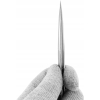 2x PRECYZYJNA PĘSETA PINCETA SA-11 PROSTA+ SA-15 ZAGIĘTA OSTRE 0,2mm TWARDE