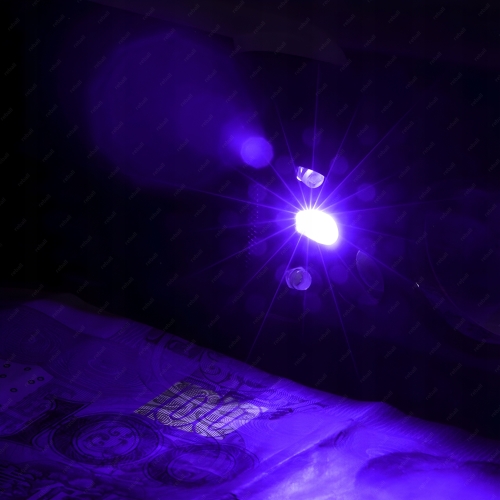 LUPA JUBILERSKA SZKŁO POWIĘKSZAJĄCE KIESZONKOWA LED+UV 30X 60X 90X RT0338