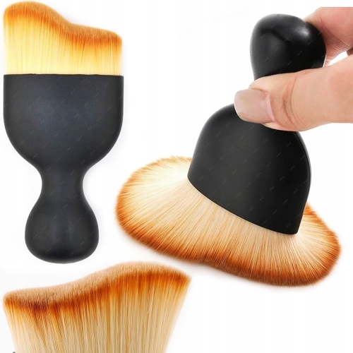 ZESTAW DETAILING CAR 2w1 DO AUTA PREMIUM - MIĘKKI PĘDZELEK + PĘDZEL Z ETUI