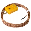 CZUJNIK TEMPERATURY SONDA TERMOPARA TYPU -40°C - 400°C DIA 0,25mm DŁUGI 5m