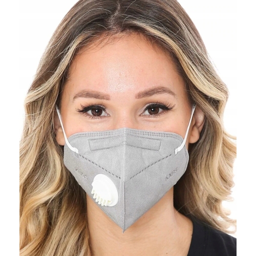 MASKA MASECZKA OCHRONNA ANTYSMOGOWA PRZECIWPYŁOWA SPORTOWA ZAWÓR KN95 FFP2