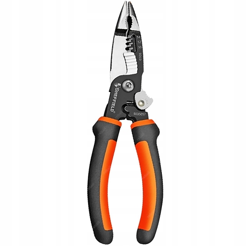 SZCZYPCE DO ŚCIĄGANIA IZOLACJI OBCINACZKI DO KABLI SHEFFIELD S035057 5w1