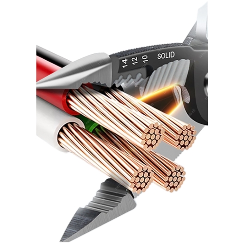 SZCZYPCE DO ŚCIĄGANIA IZOLACJI OBCINACZKI DO KABLI SHEFFIELD S035057 5w1