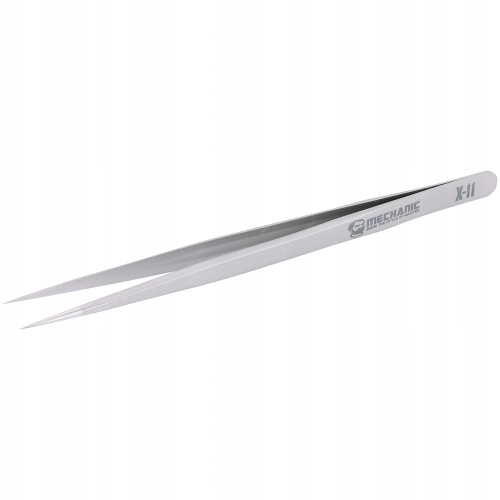 OSTRA MIKRO PĘSETA PINCETA PROSTA PRECYZYJNA SERWIS BRWI BGA MECHANIC X-11