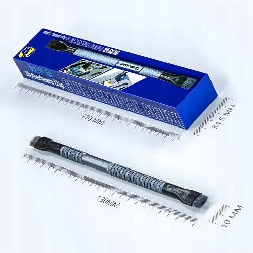 PĘDZELEK PĘDZEL DWUSTRONNY CZYSZCZENIE ELEKTRONIKI PCB BGA MECHANIC RT0299