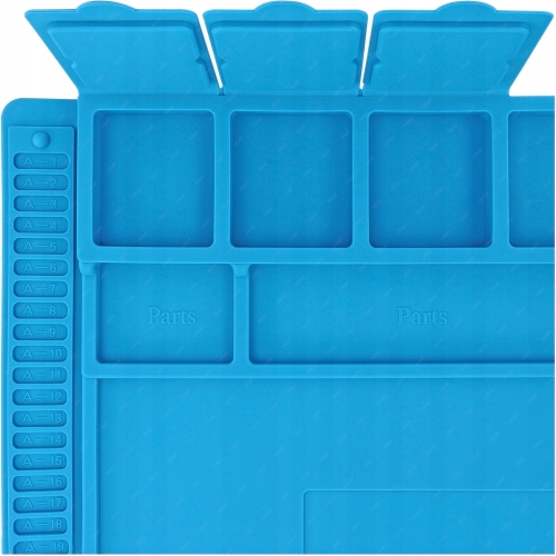 MATA SILIKONOWA IZOLACYJNA HOTAIR ORGANIZER NA CZĘŚCI MAGNESY 45x30cm S-160