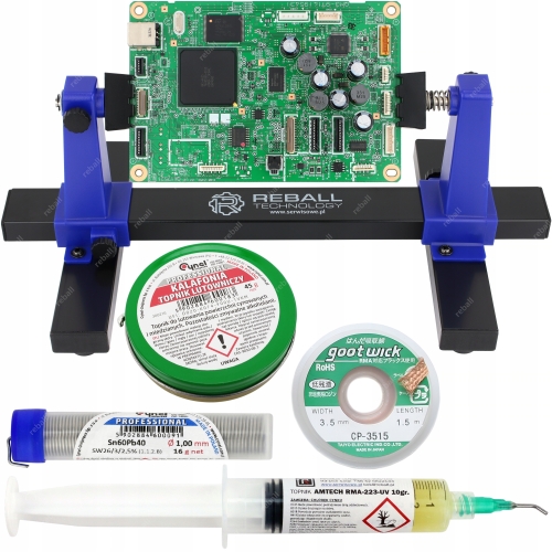 CYNA TOPNIK AMTECH RMA 223 UV KALAFONIA PLECIONKA + UCHWYT MONTAŻOWY ZD-11E