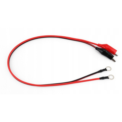 KABEL TESTOWY DO ZASILACZA 40cm 2x KORKDYLEK OCZKO