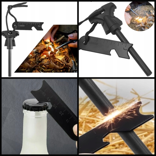 XXL WOJSKOWY SURVIVALOWY ZESTAW PRZEŻYCIA PRZETRWANIA KIT NARZĘDZI RT0281