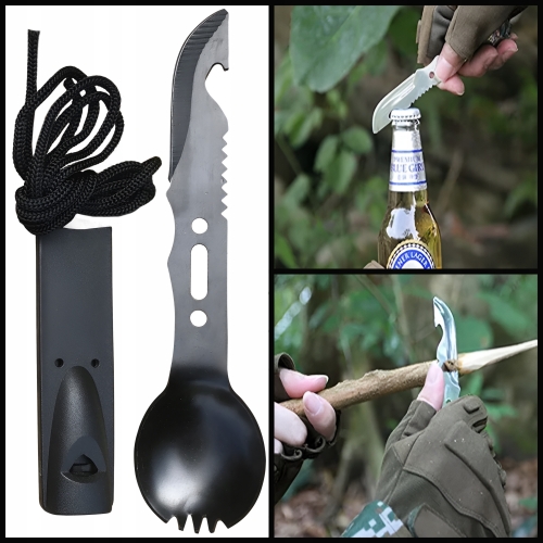 XXL WOJSKOWY SURVIVALOWY ZESTAW PRZEŻYCIA PRZETRWANIA KIT NARZĘDZI RT0281