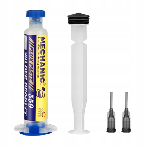 WYSOKOAKTYWNY FLUX TOPNIK PASTA LUTOWNICZA DO LUTOWANIA MECHANIC 559 10g