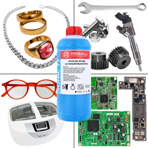 PŁYN DO MYJKI ULTRADZWIĘKOWEJ UNIWERSALNY SKUTECZNIE MYJĄCY 4L - SONIC 77