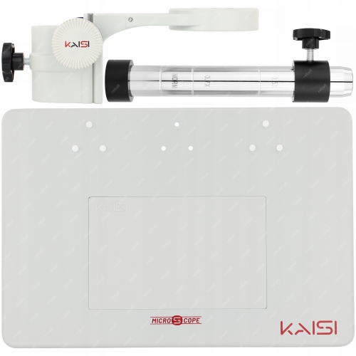 MIKROSKOP STEREOSKOPOWY KAISI TX-350E OŚWIETLENIE 40x LED KAMERA 4K TX1