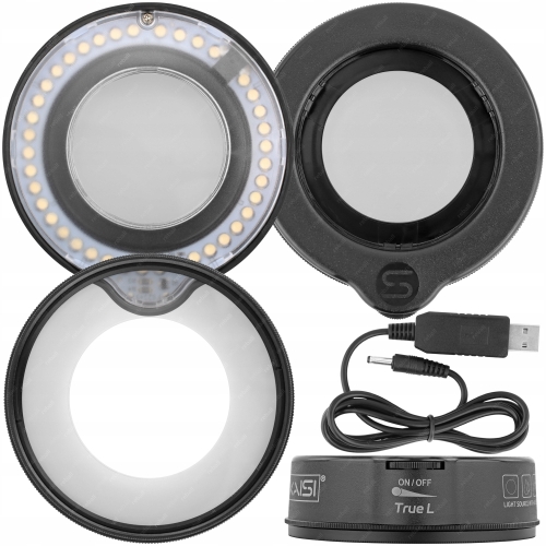 MIKROSKOP STEREOSKOPOWY KAISI TX-350E OŚWIETLENIE 40x LED KAMERA 4K TX1