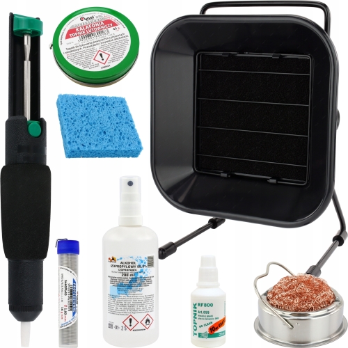 ZESTAW DO LUTOWANIA RF800 KALAFONIA IPA OSYSACZ CYNY POCHŁANIACZ OPARÓW 30W