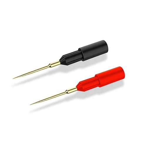 KOŃCÓWKI POMIAROWE SZPILKI DO MIERNIKA MULTIMETRU BST-050-JP OSTRA IGŁA 2X