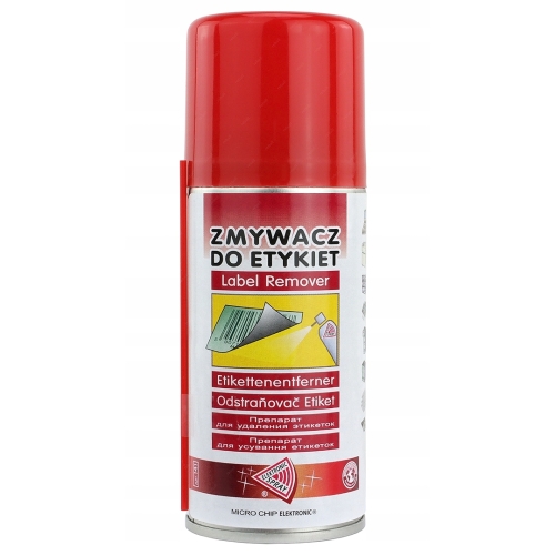ZMYWACZ DO KLEJU ETYKIET TAŚM NALEPEK REKLAM NA WITRYNACH - MOCNY SKUTECZNY
