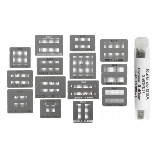 SITA SITO BGA DDR1 DDR2 DDR3 DDR5 DDR6 DDR7 DO PAMIĘCI+ KULKI OŁOWIOWE 10K