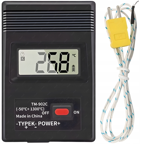 SERWISOWY MIERNIK TEMPERATURY BGA SMD SPALIN NA PIECU SPRAWDZONY TM902C HQ