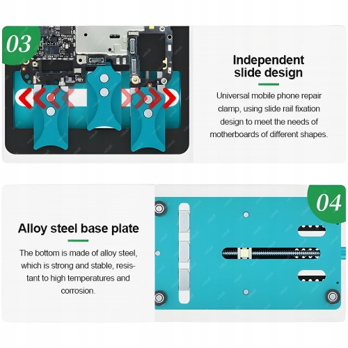 UCHWYT MONTAŻOWY DO PCB UKŁADÓW BGA PCB NAND UNIWERSALNY RL-601L PLUS