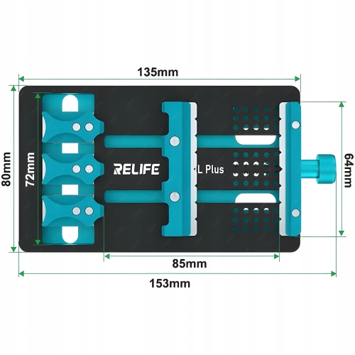 UCHWYT MONTAŻOWY DO PCB UKŁADÓW BGA PCB NAND UNIWERSALNY RL-601L PLUS