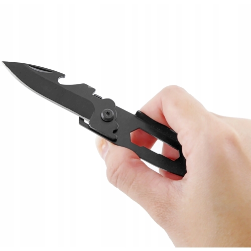 NÓŻ WIELOFUNKCYJNY TAKTYCZNY SURVIVALOWY SCYZORYK SKŁADANY RATUNKOWY RT0293