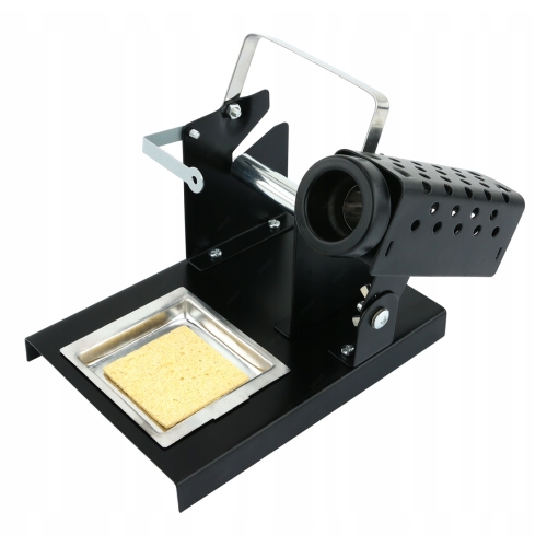 METALOWA PODSTAWKA POD LUTOWNICA PRECYZYJNA PODAJNIK CYNY GĄBKA DYSPENSER