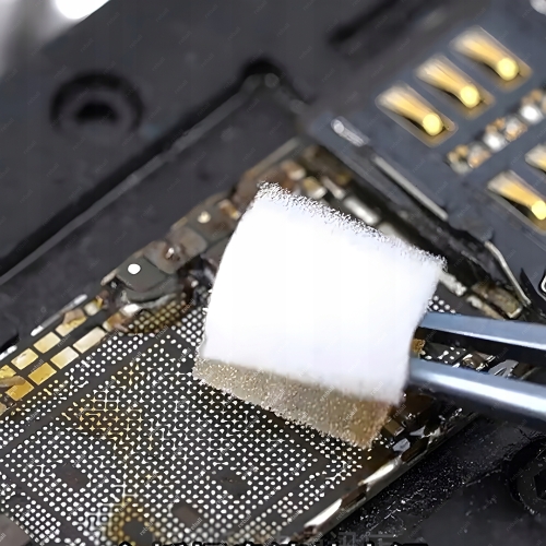 ZESTAW GĄBKI NANO DO CZYSZCZENIA PCB ELEKTRONIKI 800x BUTELKA MECHANIC 50ml