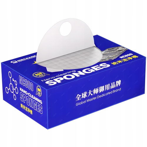 ZESTAW GĄBKI NANO DO CZYSZCZENIA PCB ELEKTRONIKI 800x BUTELKA MECHANIC 50ml